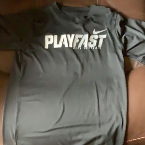 Nike Dri-Fit Play Fast T-Shirt Short Sleeve Youth Medium